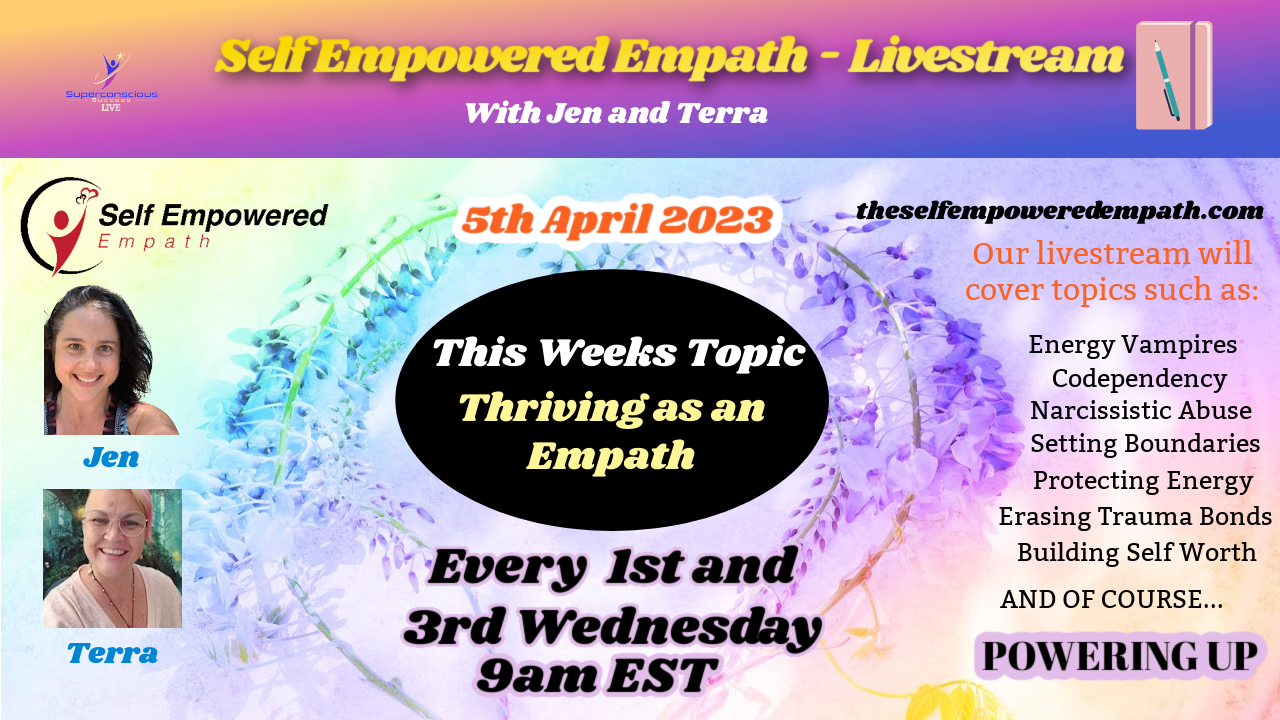 Thriving as an Empath (Livestream)