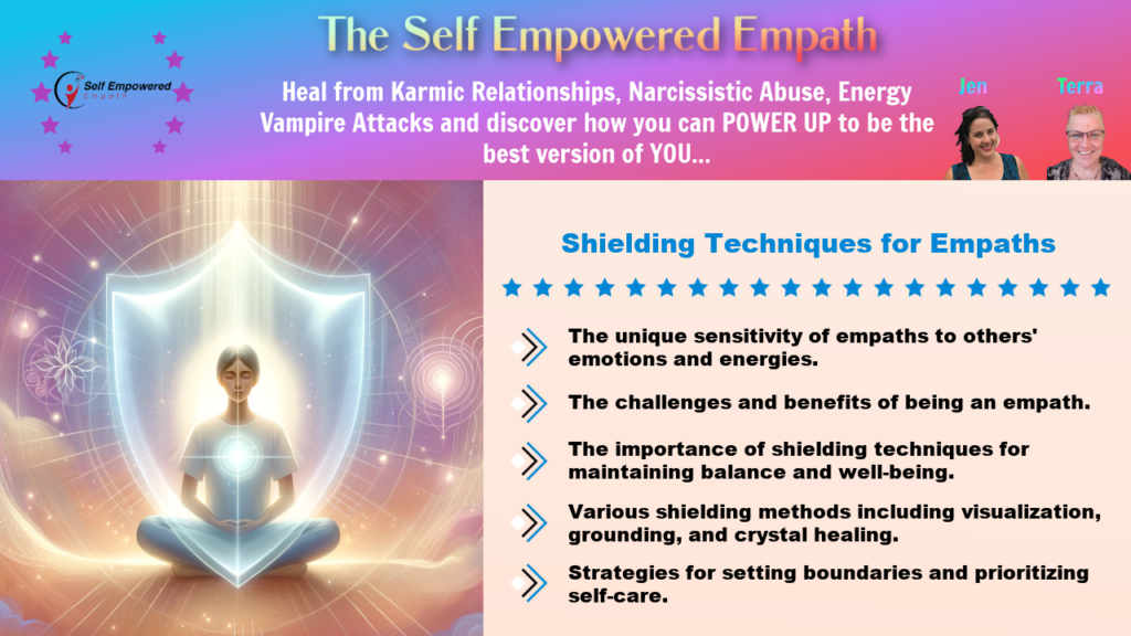 shielding techniques for empaths