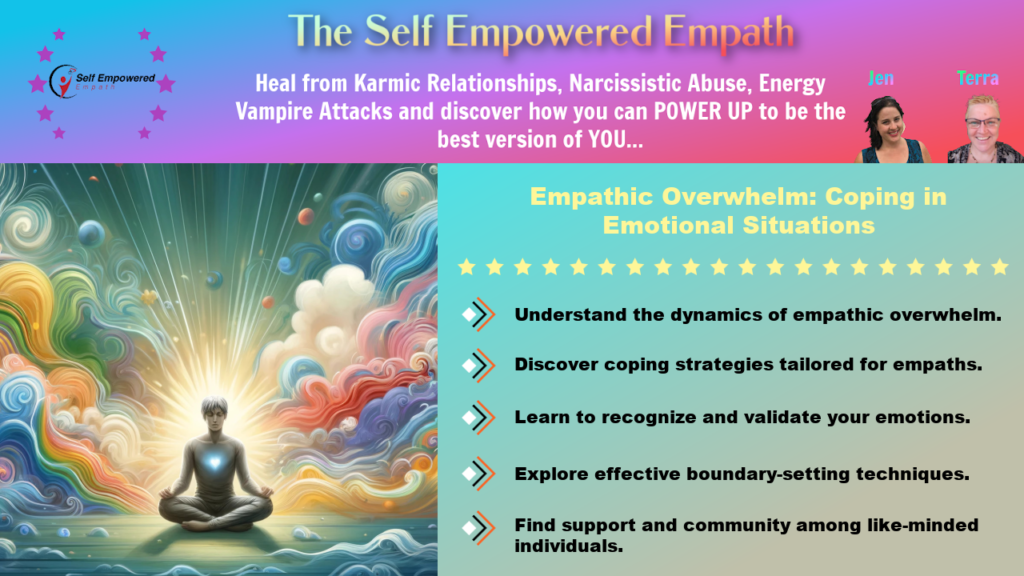 Empathic Overwhelm: Coping in Emotional Situations