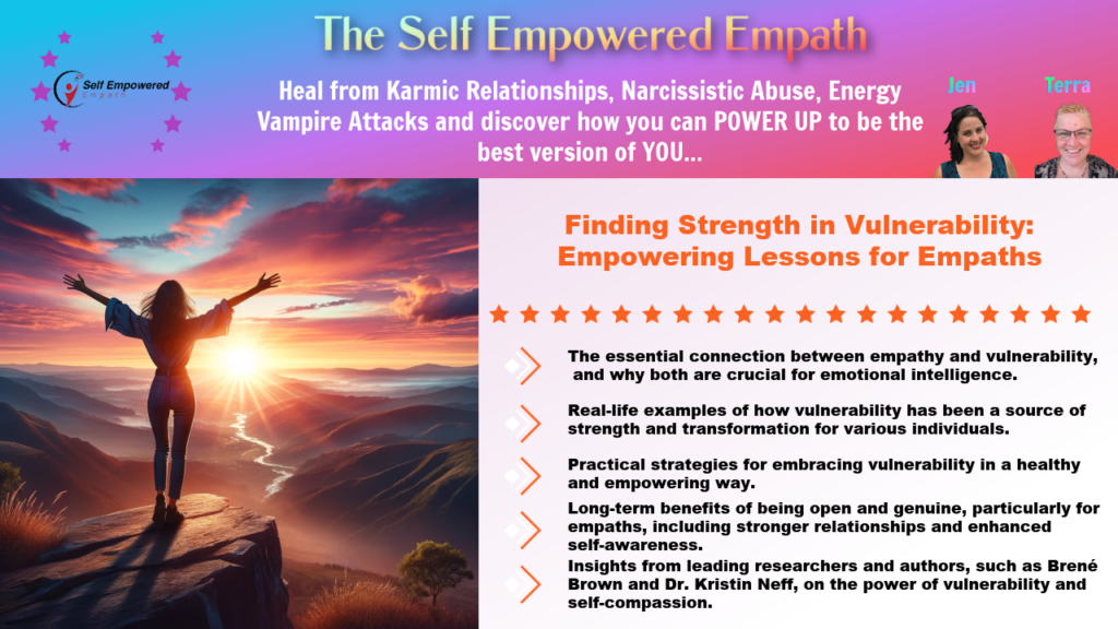 finding strength in vulnerability: empowering lessons for empaths